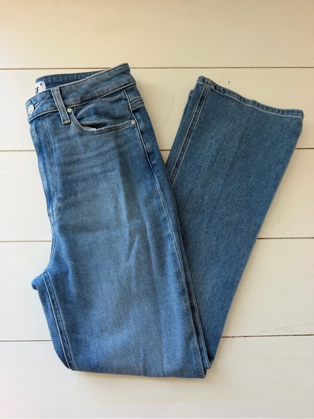 Paige Claudine Ankle Flare Jeans